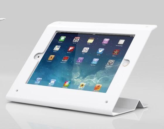 COMER anti-theft locking tablet counter-top display mounting 360 degree rotating