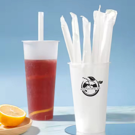 Eco Friendly PLA Straw Biodegradable Marine Degradation PHA Straw