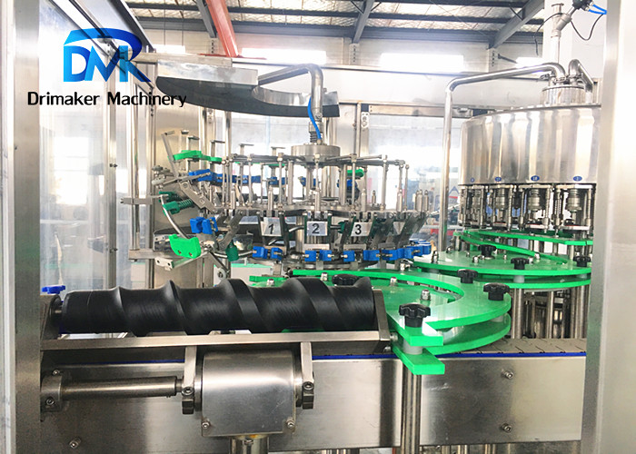 Multi - Function Glass Milk Bottle Filling Machine 7000 Bottles Per Hour