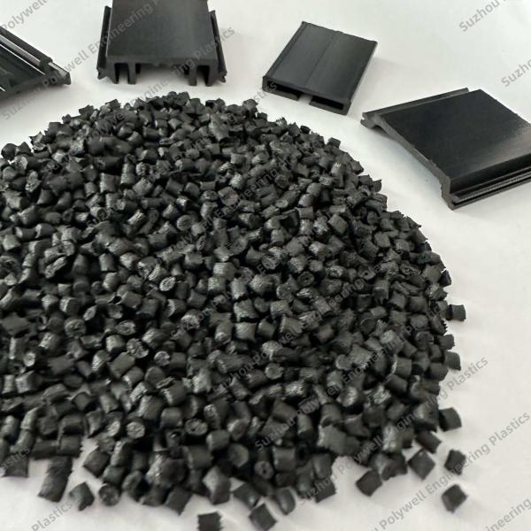 Flame Retardant Polyamide Granules Nylon 66 Glass Fiber 25% Polymer Pellets for