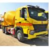 Buy cheap 6x4 Cement Mixer Truck 9m3 Volume HOWO A7 Cabin Series 336 / 371hp Engine Power from wholesalers
