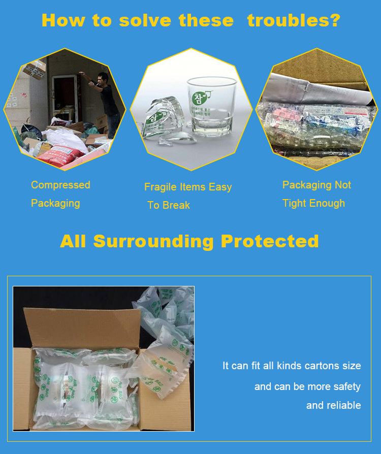 20*10CM Inflatable Air Pillow Film Packing