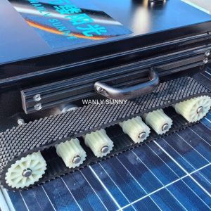 Customized PV Cleaning Robot Mobile Solar Panel Cleaning Machine with Remote