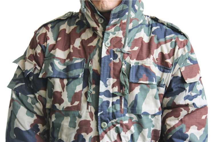 Winter M65 Camouflage Military Jacket Windproof Waterproof For Nepal Army