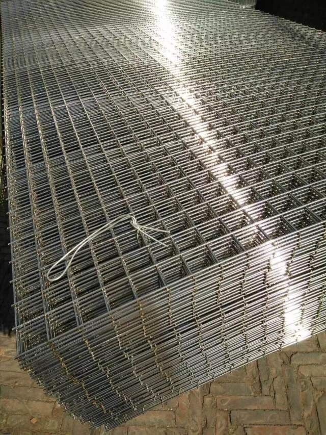 Rust Proof 3mm Stainless Steel Wire Mesh Panels 50x50mm Hole Hot Dip Galvanized