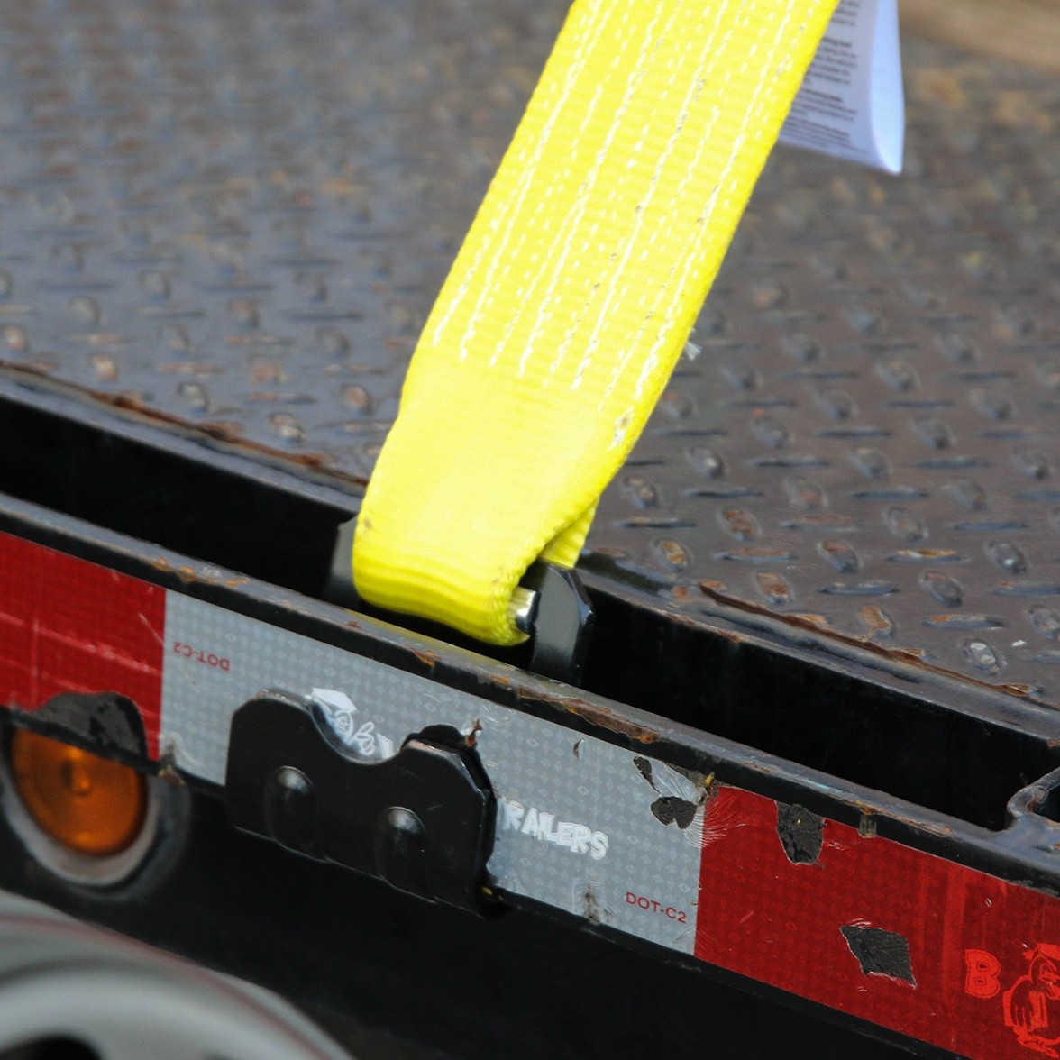 4" X 27' Heavy Duty 5500LBS 4inch 30ft Truck Winch Straps With Flat Hook Cargo Strap
