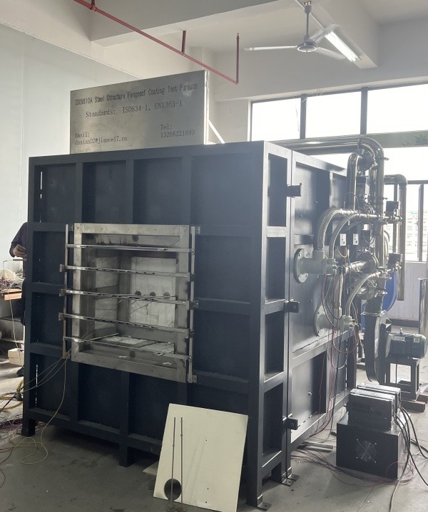 Steel Structure Fireproof Coating Testing Furnace for Fire Resistance Test Of Steel Structure Fireproof Coatings