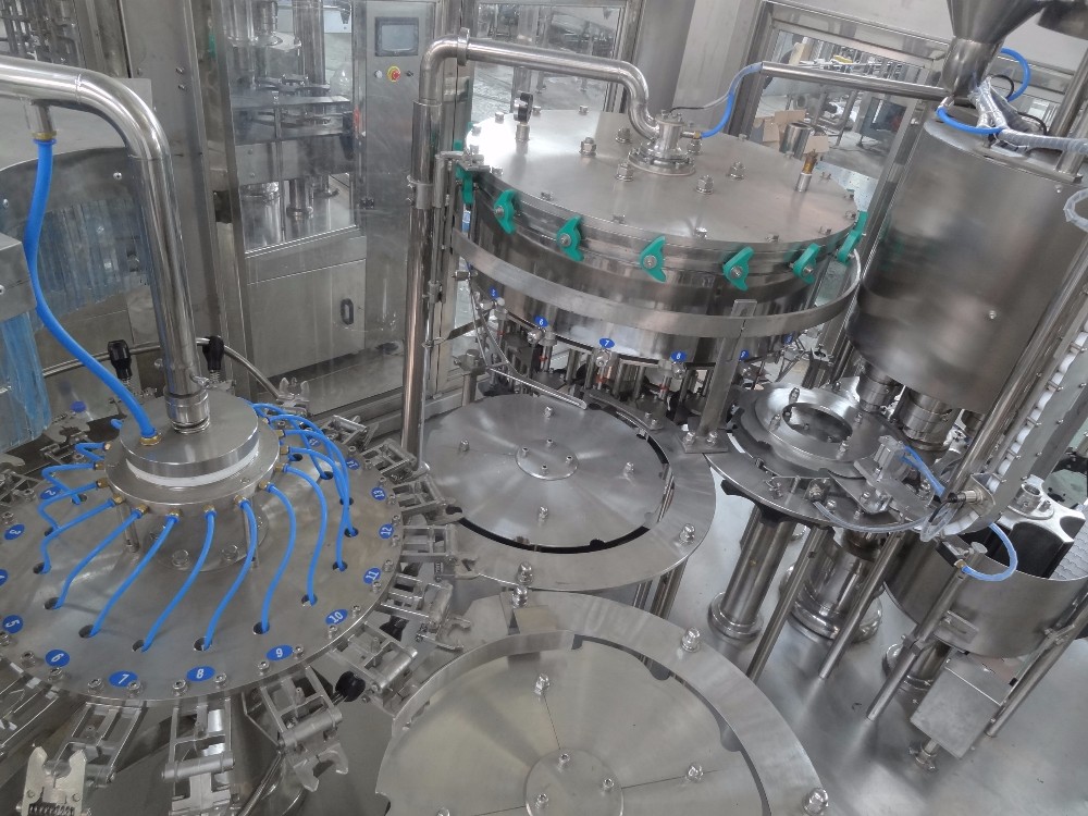 HDPE PET plastic bottle stainless steel soda water maker filling machine