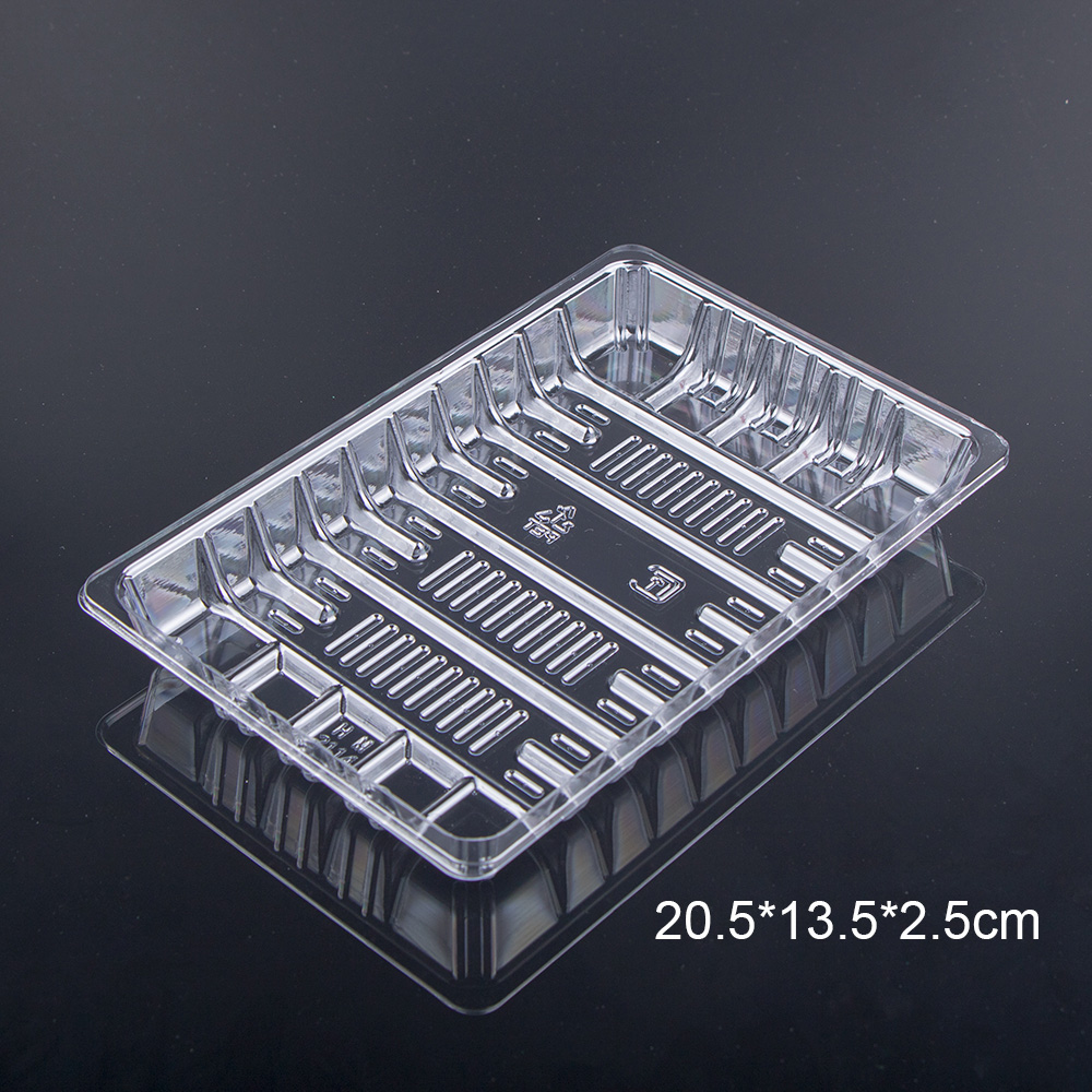 Rectangle Pet Plastic Blister Tray Fruit Food Packaging