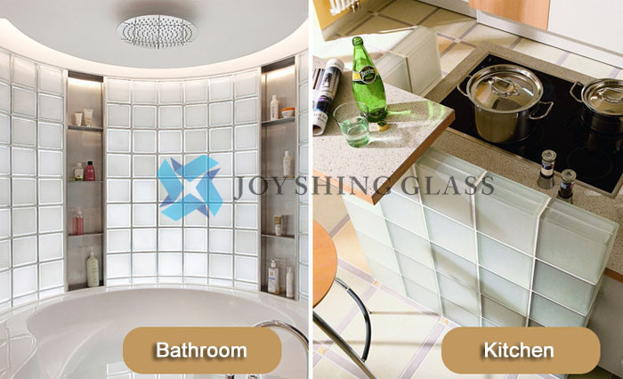 Hollow / Solid Special Glass , Crystal Tinted Glass Block for Building windows