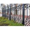 Buy cheap Garden Prefabricated Wrought Iron Fence Panels 6x6 Corrosion Resistance from wholesalers
