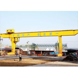 China Heavy Duty L Type Single Beam Gantry Crane , Cabin Control Unloading Fixed Gantry Crane on sale