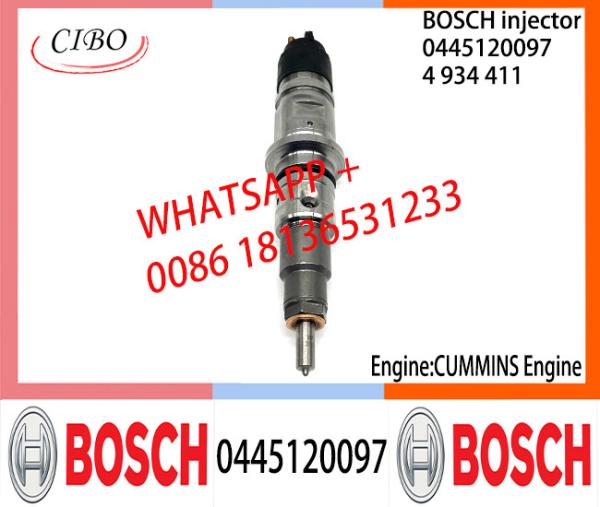 BOSCH 0445120097 4934411 Neutral Fuel Injector Assembly 0445120097 4934411 For