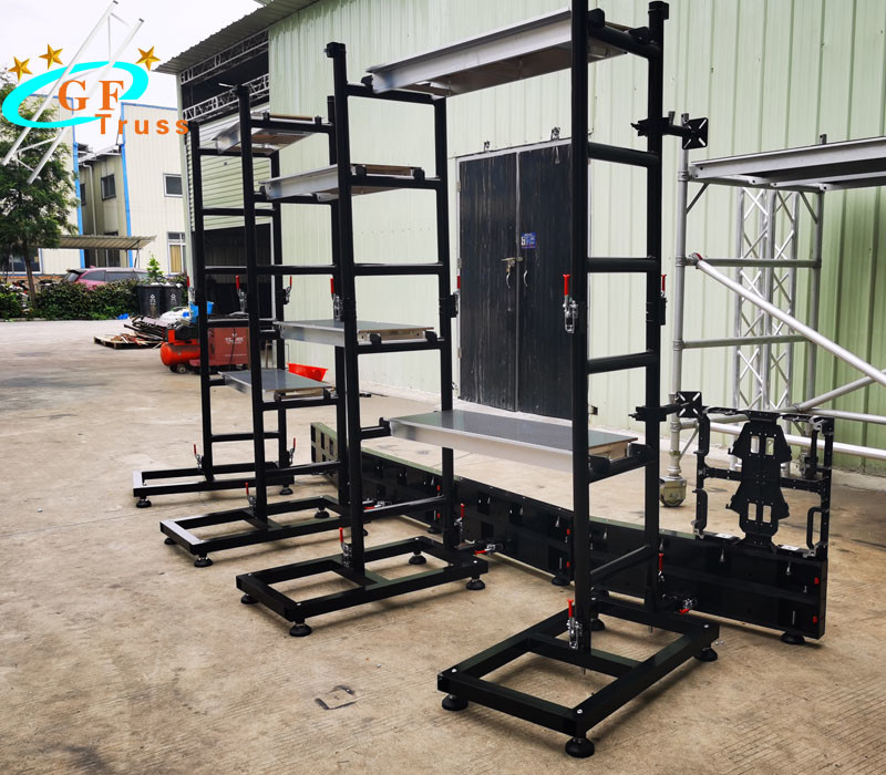 Customized Wall Ground Stand Support LED Screen Truss With Lock