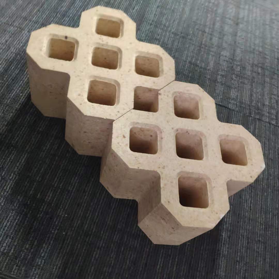 55-65% Al2O3 Content Andalusite Refractory Checker Brick for High Temperature Furnace