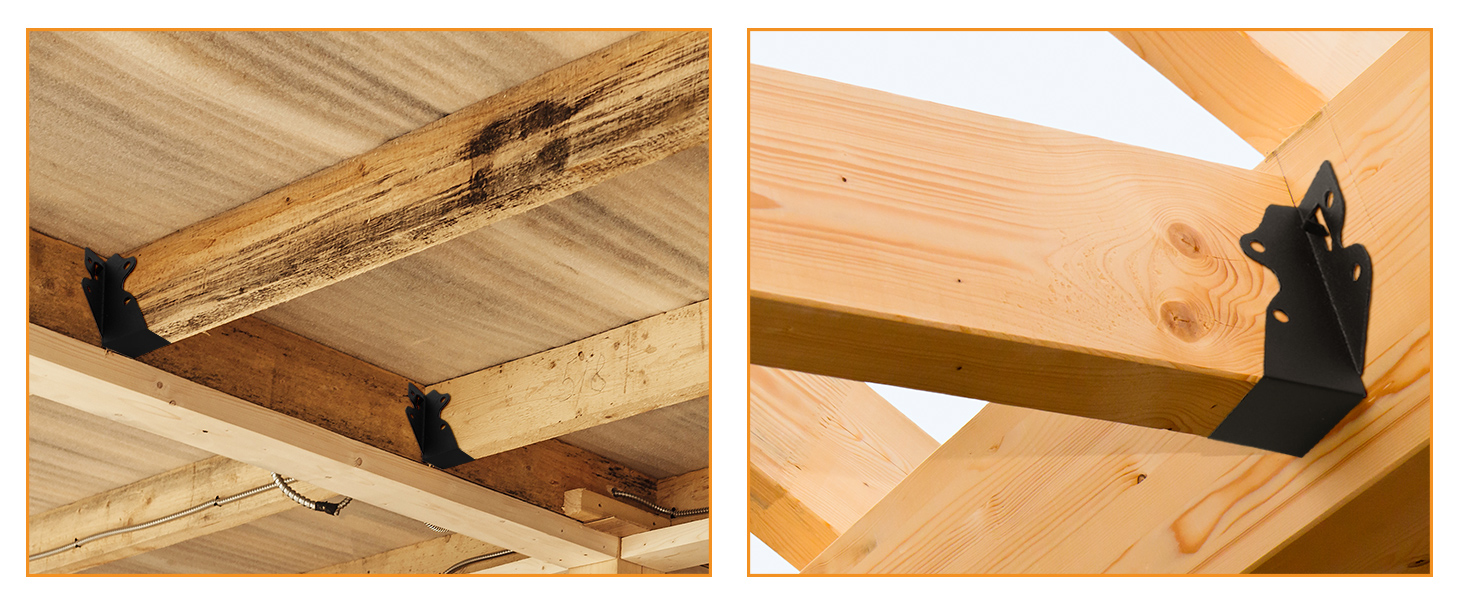 joist hanger 2x4 joist hanger 2x6 door barricade brackets hurricane ties rafter hanger