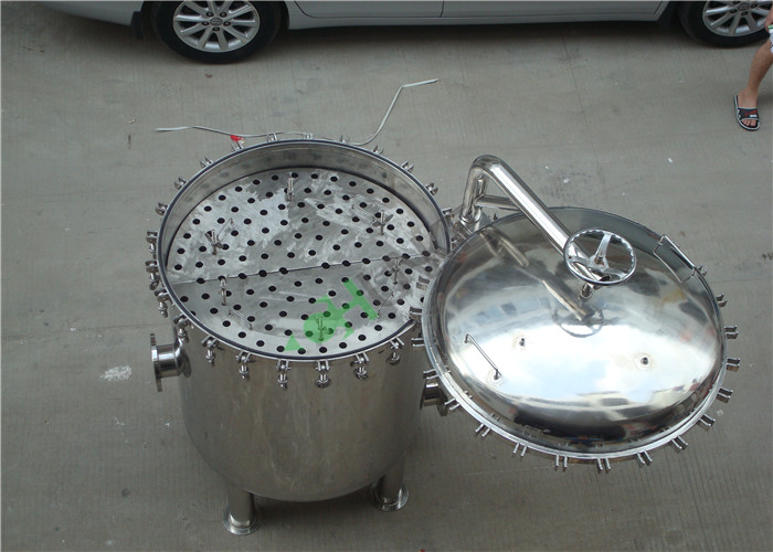 Cartridge Filter Housing Full Stainless Steel 304/316 Food Grade With Legs
