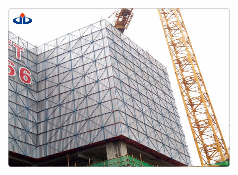 Building Formwork Steel Scaffolding Systems Alloy 6061 T6 Silver Aluminium Scaffolding Panel Slab