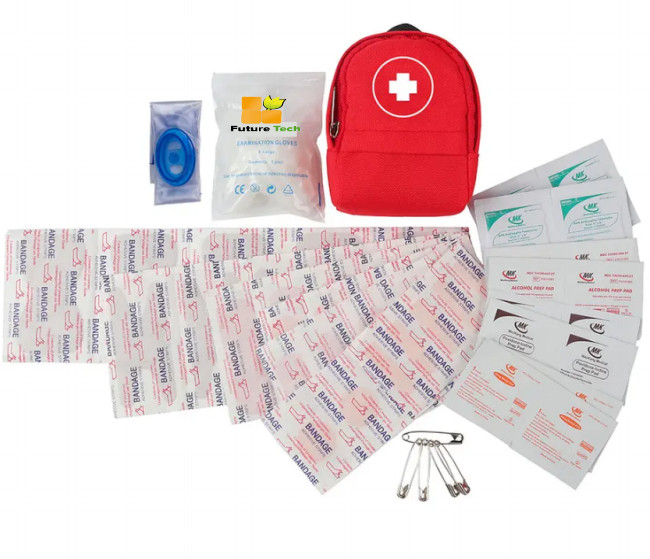 Portable Mini Backpack First Aid Kit Emergency Waterproof For Children