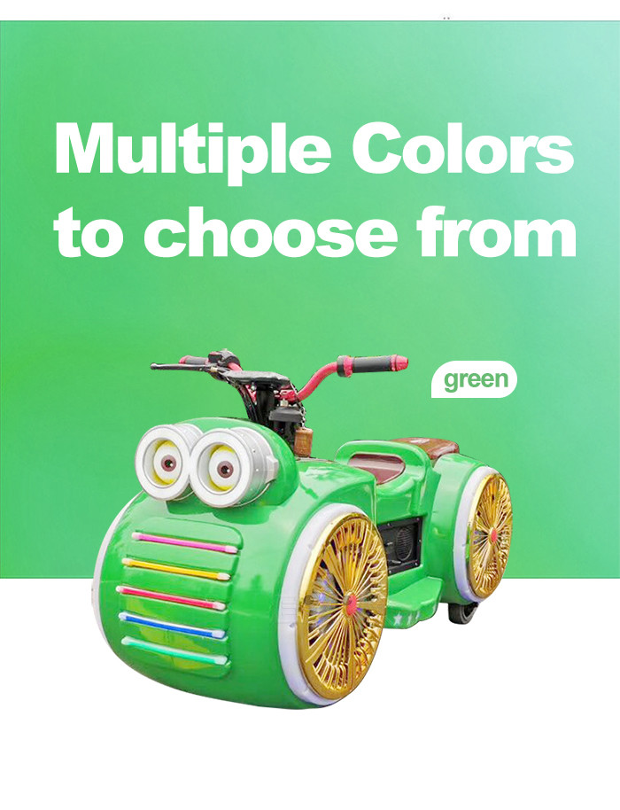 280W Multicolor Big Eyes Moto Bumper Car For Parent Child