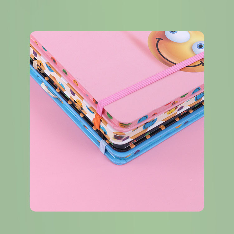 2022 Custom Printing Cute Happy Diary A5 A6 A7 Planner Notebook with Customized Logo