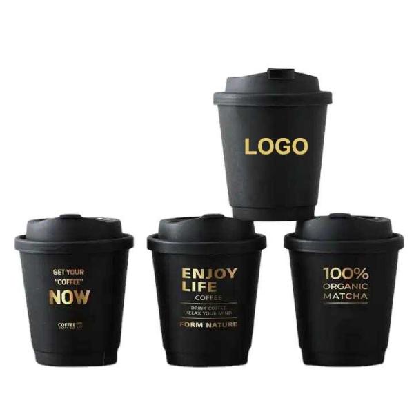 Biodegradable Disposable 4oz 6oz 8oz 10oz 12oz 16oz 20oz Double Wall Paper Cups