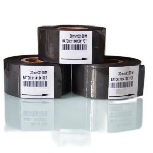 30mm * 100m SCF-900 New White Hot coding Ribbon for Printer Date Batch