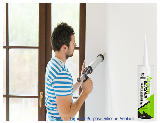 280ML Gp General Purpose Silicone Sealant Waterproof For Glazing Applications