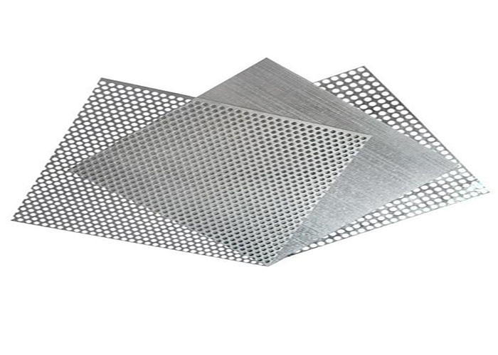 1220x2440mm Stainless Steel Sheet Metal With Holes Decoration