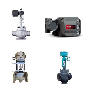 Pneumatic Control Valve With Positioner FISHER DVC6200 Smart Valve Positioner