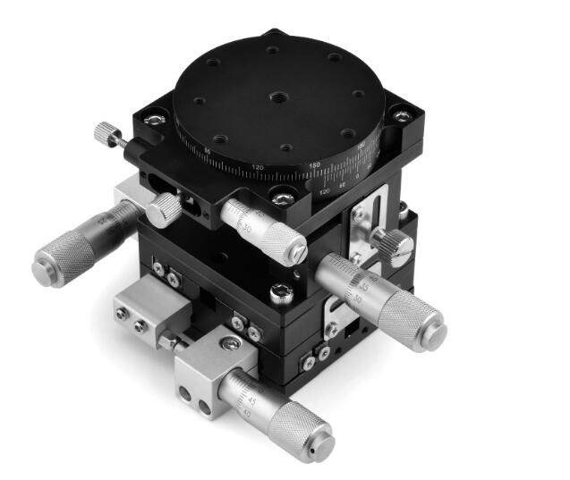 XYZR Four Axis Displacement Platform Tolerance 0.02mm High Precision Stage