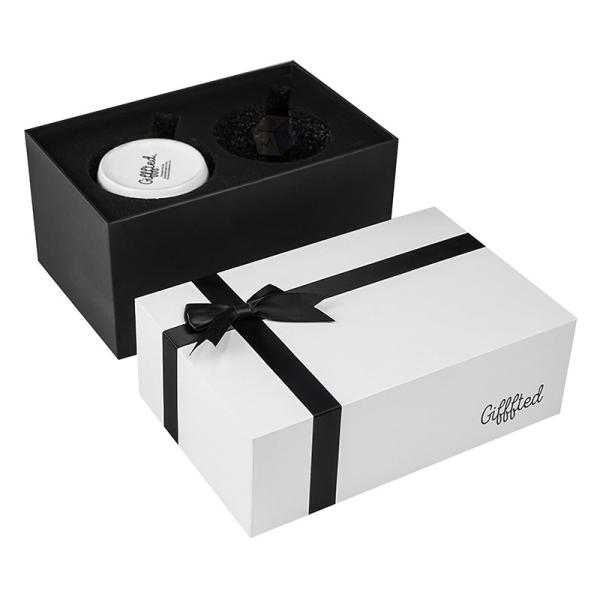 Mug Coffee Cup Gift Packaging Box Lightweight Kraft Gift Box With Lid Customizab