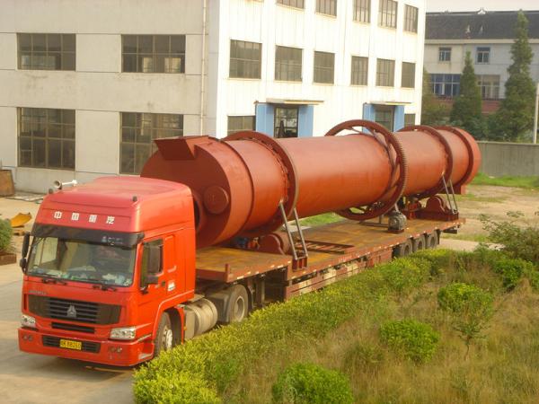 Industrial Sewage Sludge Dryer Rotary Kiln Dryer For Metallurgy / Building