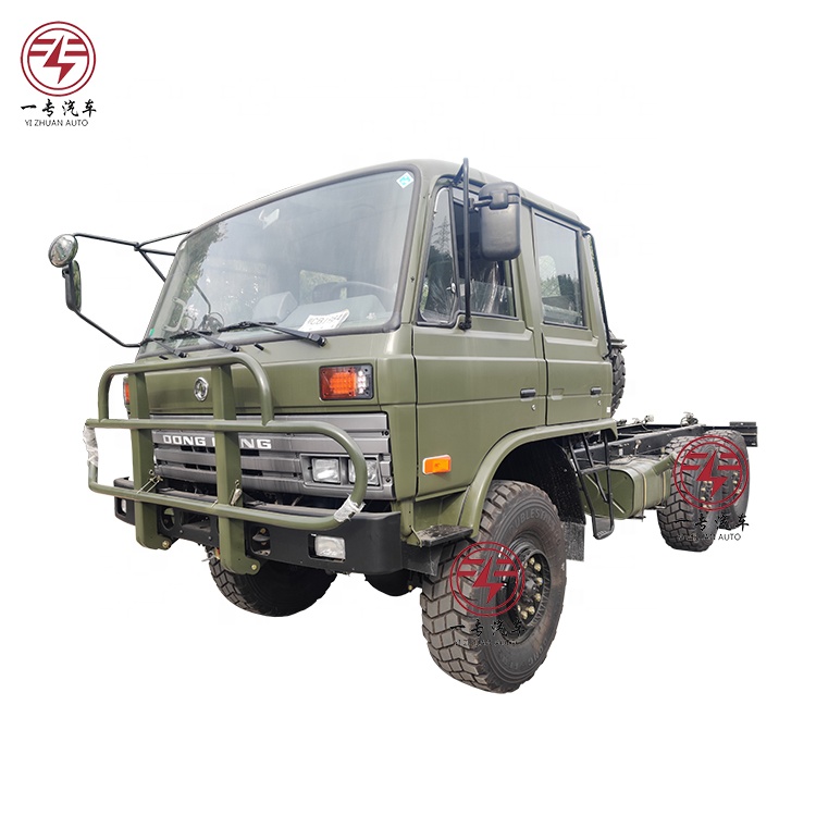 4500 1250mm Wheelbase AWD Truck Troop Carrier 6x6 Off Road Vehicle Manual Transmission