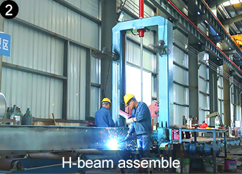 Heavy Duty Prefabricated Industrial Steel Warehouse Building Workshops Q235/Q235B/Q355/Q355B