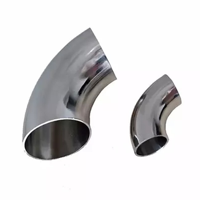 TOBO ASME-B16.9, Long Radius 90° Elbow, ASTM A403 Grade WPS31254, Seamless, Stainless Steel