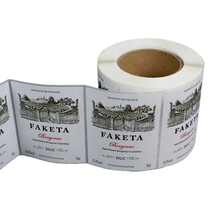 Personalised Custom Adhesive Sticker Labels Paper Printing