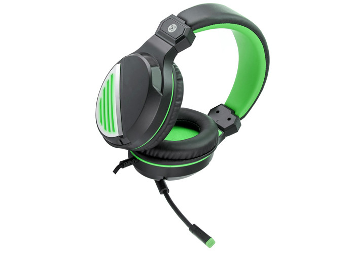 20000Hz 110dB Over Ear Gaming Headset 50mm Driver Adjustable Gaming Headphone