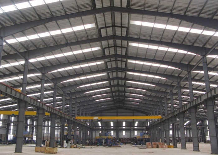 Custom Design Prefab Steel Metal Frame Lightweight Warehouse