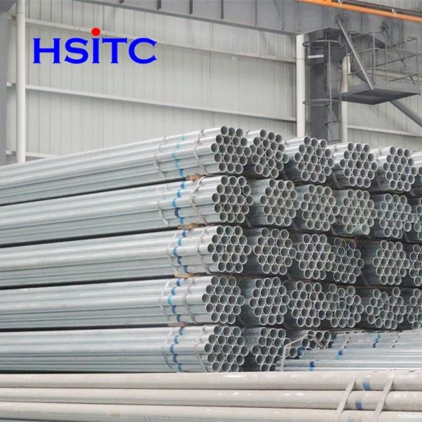 Containers 20 Inch Galvanized Carbon Steel Pipe Zinc coated