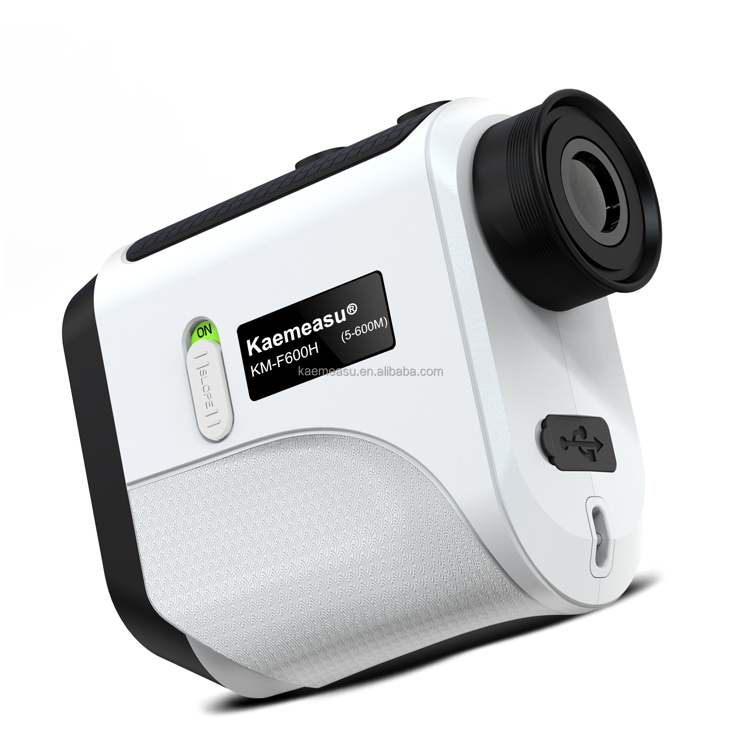 F Model Custom Logo Golf Laser Rangefinder Slope Vibration Function Clear Optics for Golfers