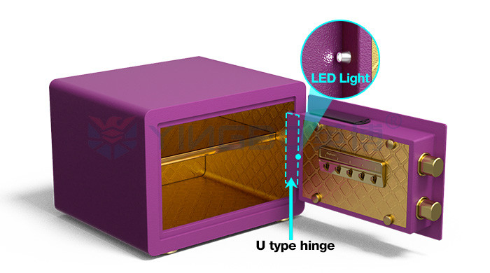 Colorful Home Dual Alarm System Security Safe Box YB/SC-25
