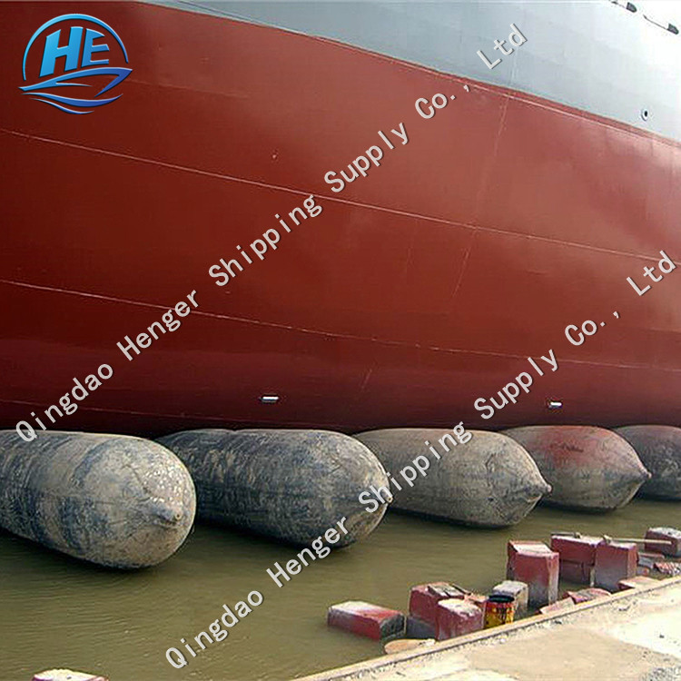 D1.5m * L18m Ship Launching Airbags With ISO9001 and ISO17357 Certificate