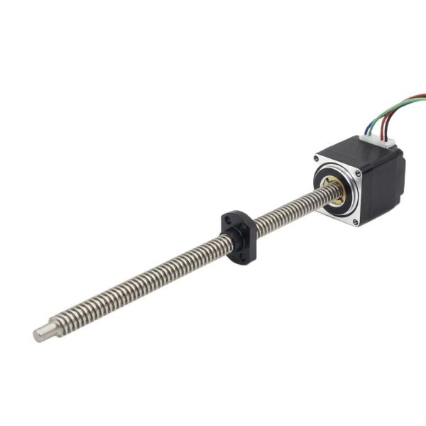 China 80 Degree Temperature Rise Nema 11 Linear Stepper Motor with Trapezoidal Thread Screw on sale China 80 Degree Temperature Rise Nema 11 Linear Stepper Motor with Trapezoidal Thread Screw on sale
