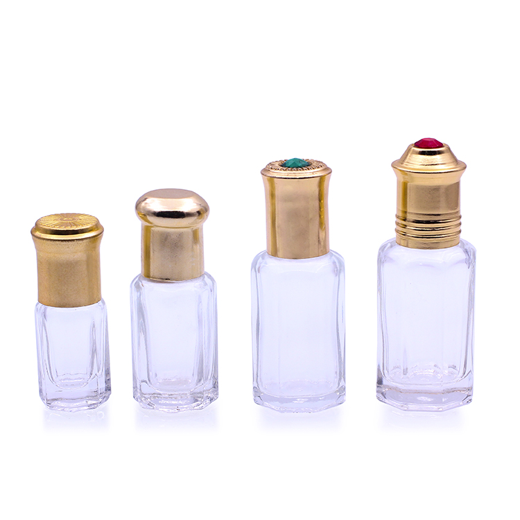 Mini Small 5ml Glass Roll On Bottles Refillable With Roller Ball
