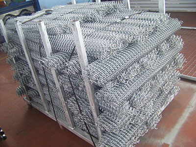 Stone 2m Height Wire Mesh Gabion Box Hot Dip Galvanized Metal Frame