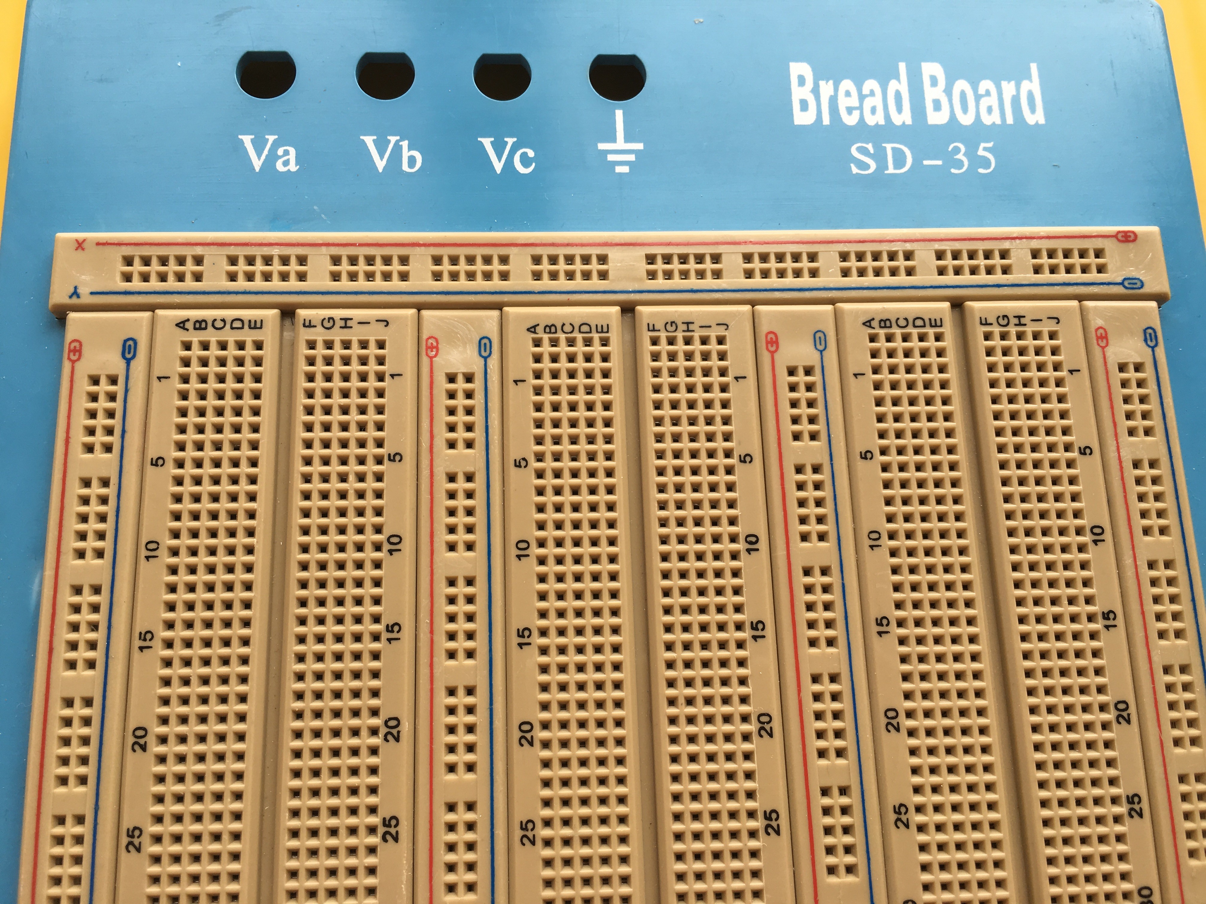 Easy Breadboard Circuits 2420 Points With Copper Alloy Nickel Plate