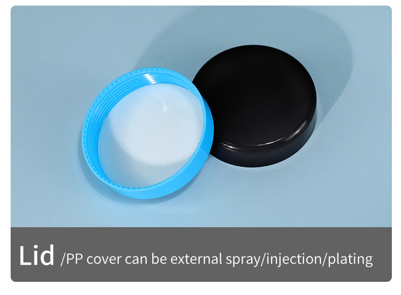 PP Material 2024 Colored Face Cream Jar Container 5G/10G/20G/30G/50G Cosmetic Jar Cream Bottle for Customized Skincare