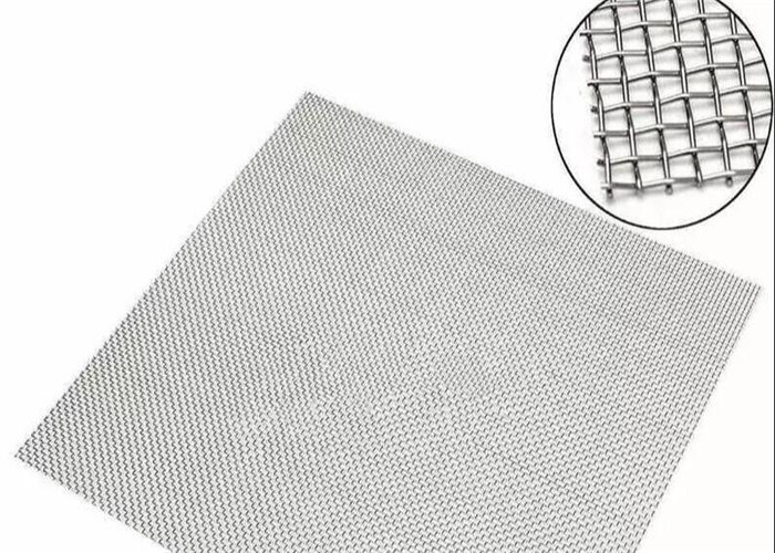 Twilled Dutch Weave 304 Stainless Steel Wire Mesh Filter Customized Anticorrosion