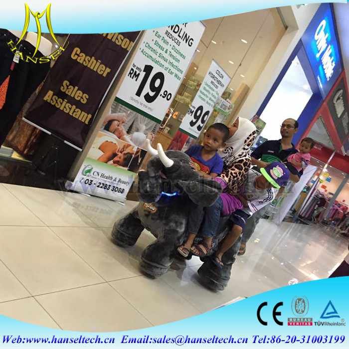 Hansel commercial animal ride and electric scooter city coco for sale